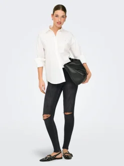 ONLPOWER Vita media Skinny Fit Lunghezza alla caviglia Jeans