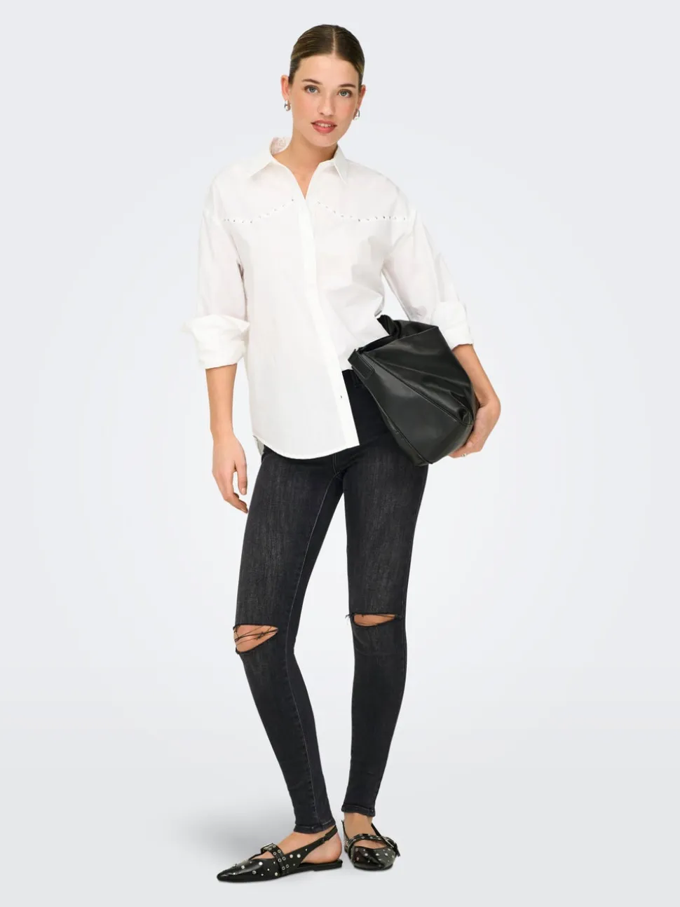 ONLPOWER Vita media Skinny Fit Lunghezza alla caviglia Jeans