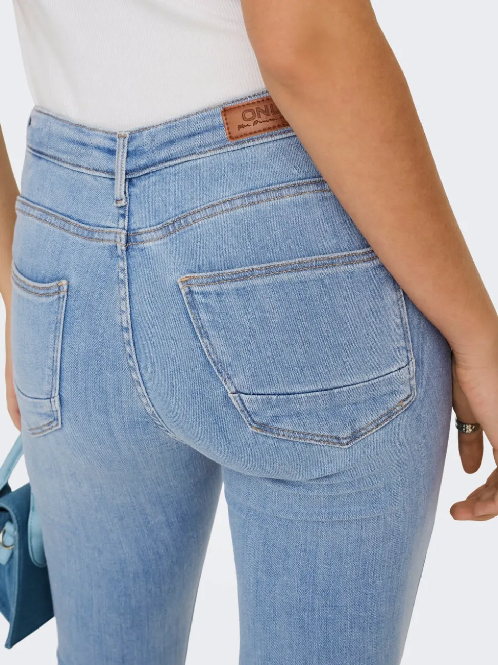 ONLPOWER Vita media Skinny Fit Jeans
