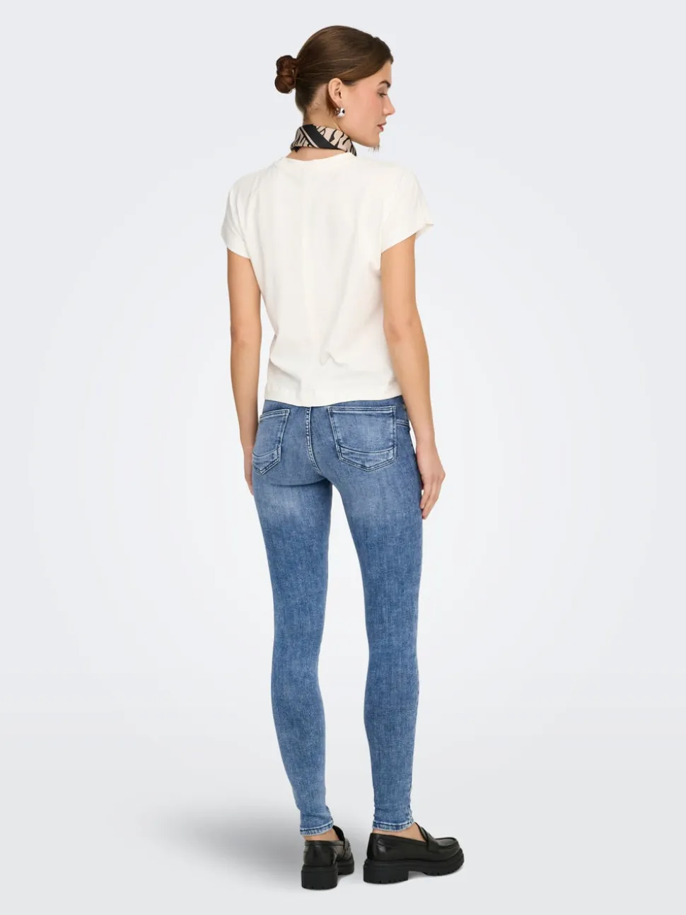 ONLPOWER Vita media Skinny Fit Jeans