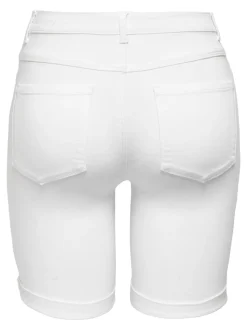 ONLRAIN Vita media Bodycon Fit Bermuda in jeans