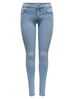 ONLRAIN Vita media Skinny Fit Jeans
