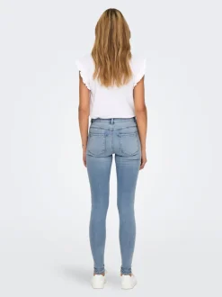 ONLRAIN Vita media Skinny Fit Jeans