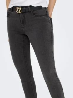 ONLRAIN Vita media Skinny Fit Jeans