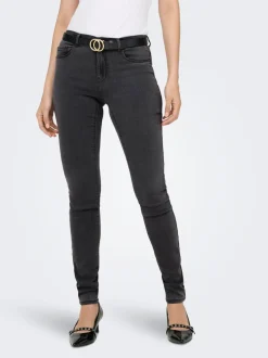 ONLRAIN Vita media Skinny Fit Jeans