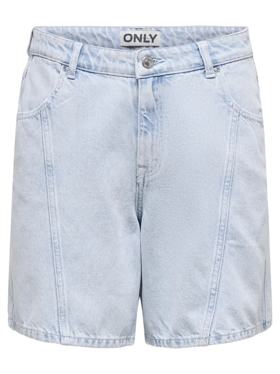 ONLREBECCA Vita media Regular Fit Bermuda in jeans