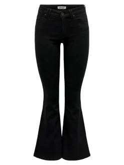 ONLREESE Vita media Flared Fit Jeans