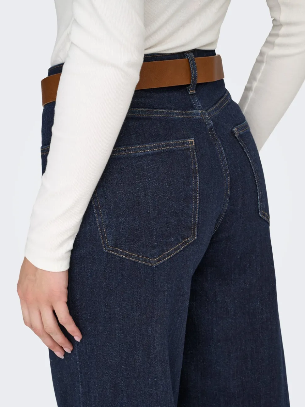 ONLREGINA Vita alta Cropped Fit Cropped Jeans