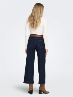 ONLREGINA Vita alta Cropped Fit Cropped Jeans