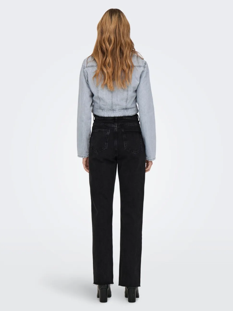 ONLRILEY Vita alta Straight Fit Jeans