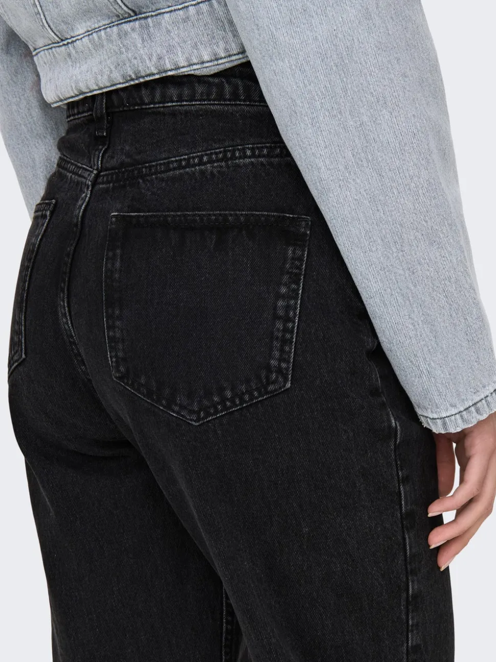 ONLRILEY Vita alta Straight Fit Jeans