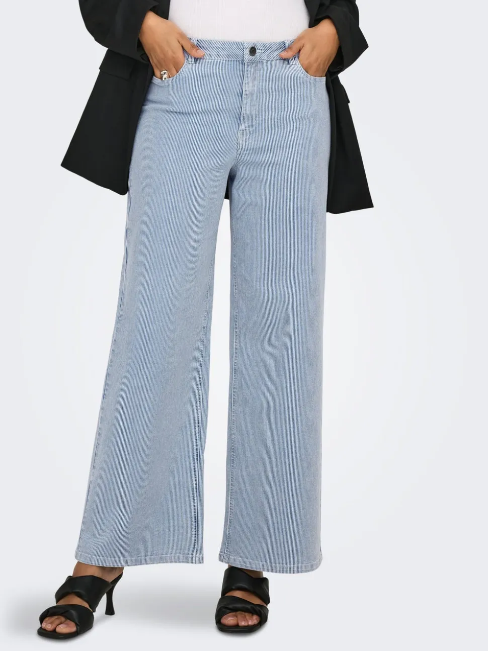 ONLRINE Wide Leg Fit Pantaloni a gamba larga
