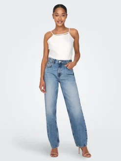 ONLROBYN Vita alta Straight Fit Jeans