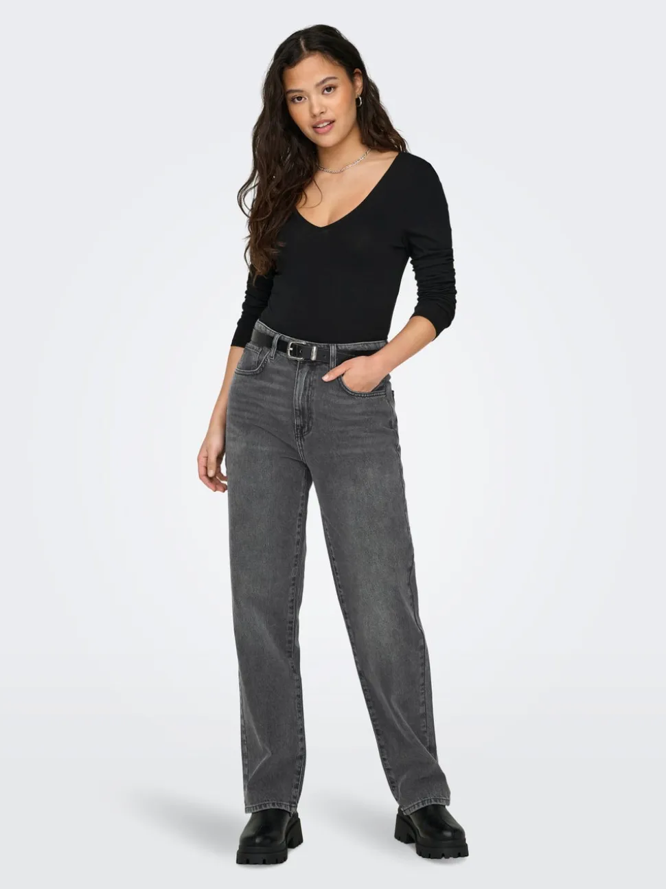 ONLROBYN Vita media Straight Fit Jeans