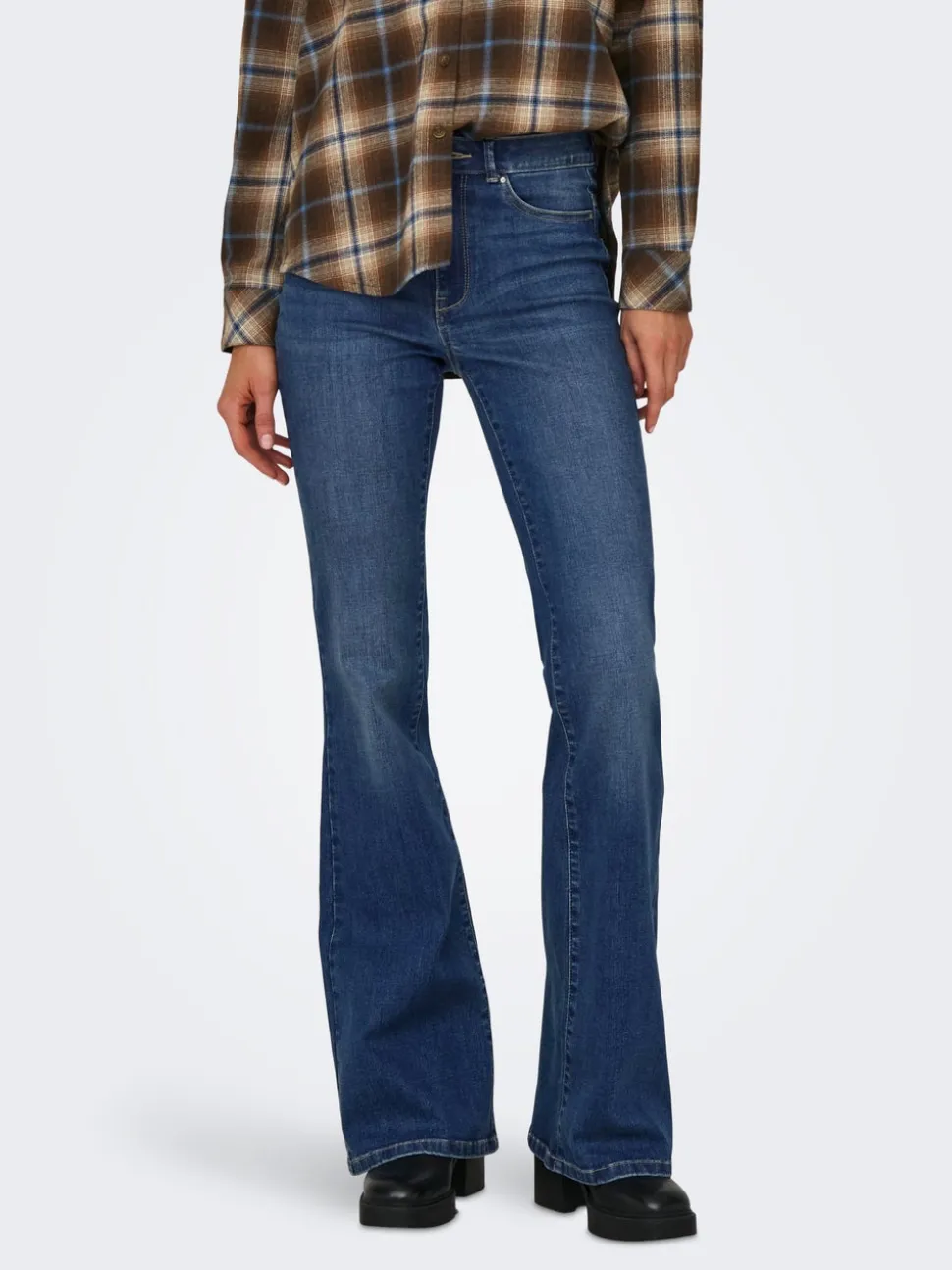 ONLROSE Vita alta Flared Fit Jeans