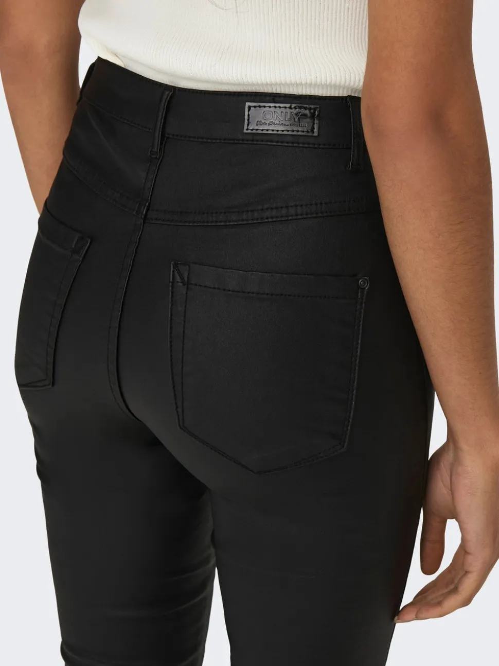 ONLROYAL Skinny Fit Pantaloni in finta pelle