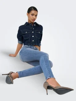 ONLROYAL-POWER Vita alta Skinny Fit Jeans