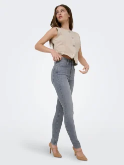 ONLROYAL-POWER Vita alta Skinny Fit Jeans