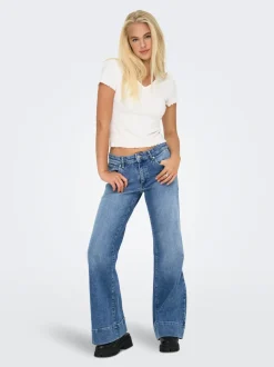 ONLRUELLE Vita media Flared Fit Jeans