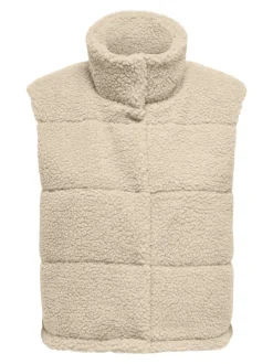 ONLSANDRA Gilet teddy