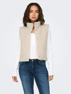 ONLSANDRA Gilet teddy