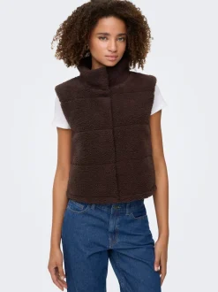 ONLSANDRA Gilet teddy