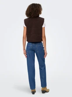 ONLSANDRA Gilet teddy