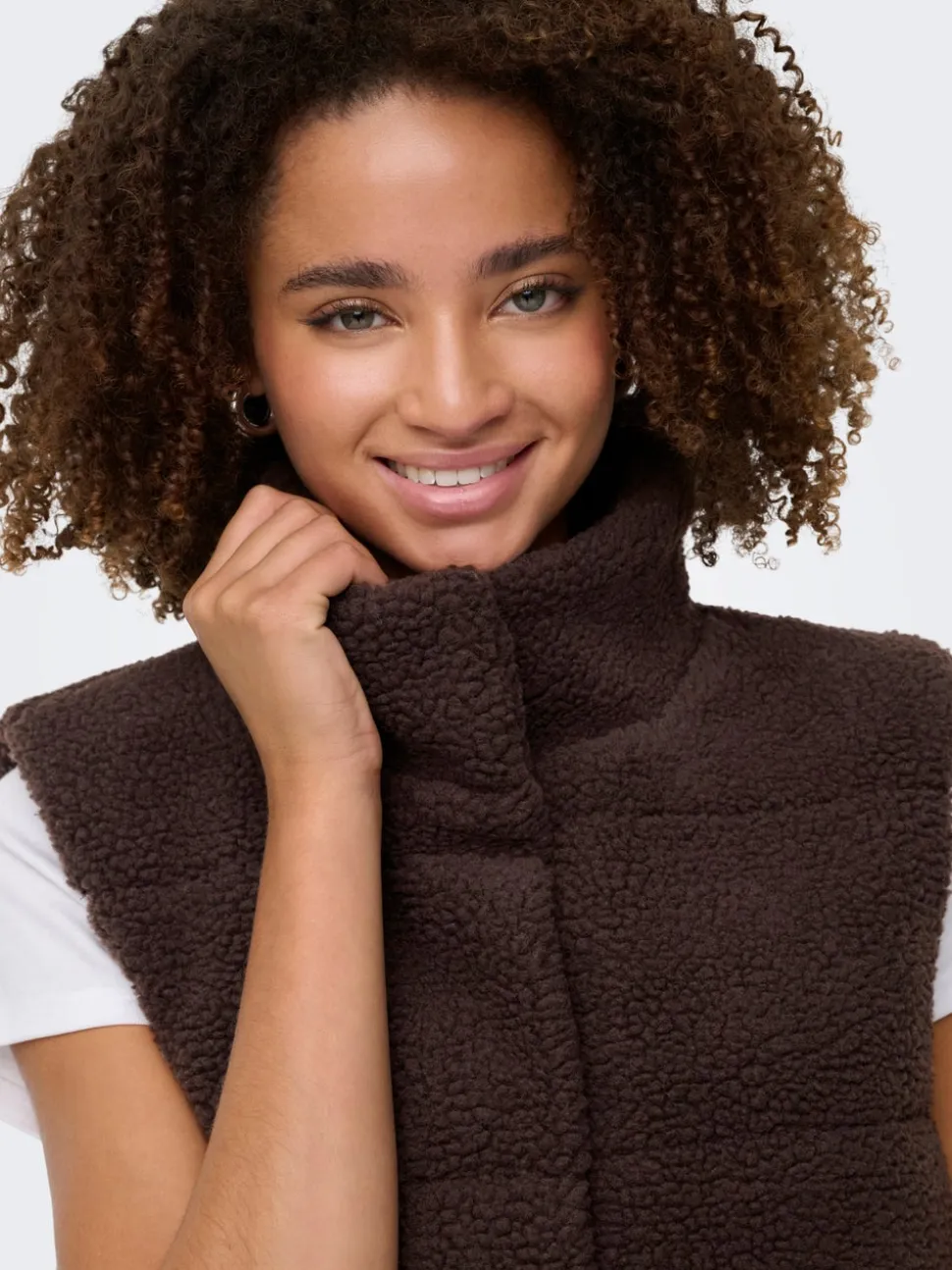 ONLSANDRA Gilet teddy