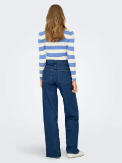 ONLSANNA Vita alta Wide Leg Fit Jeans