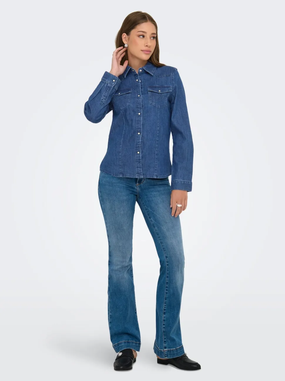 ONLSASIA Camicia in jeans