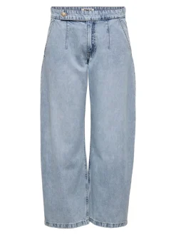ONLSAVONA Vita media Barrel fit Lunghezza alla caviglia Jeans