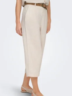 ONLSIESTA Cropped Fit Lino Pantaloni culotte
