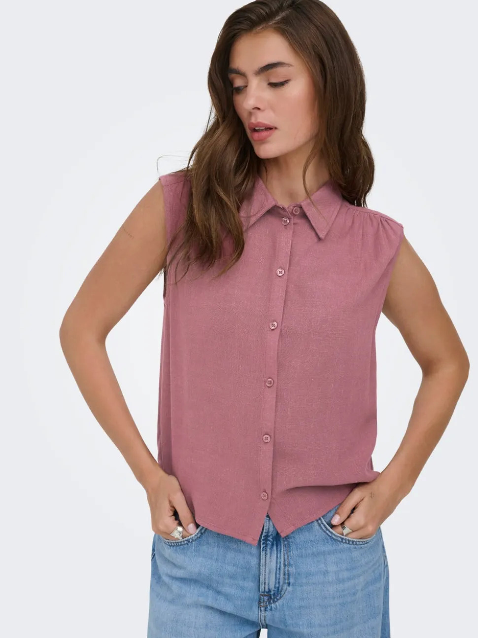 ONLSIESTA Lino Camicia