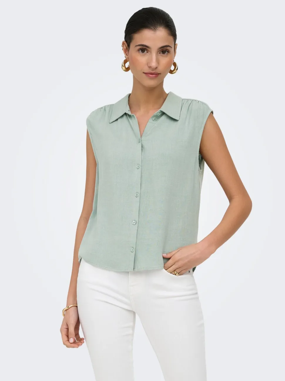 ONLSIESTA Lino Camicia