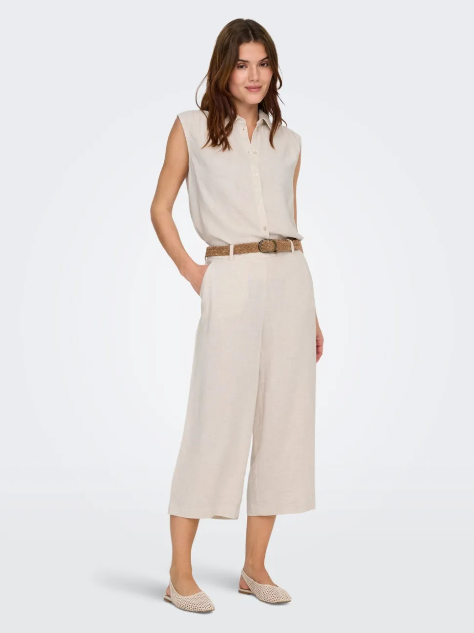 ONLSIESTA Lino Camicia