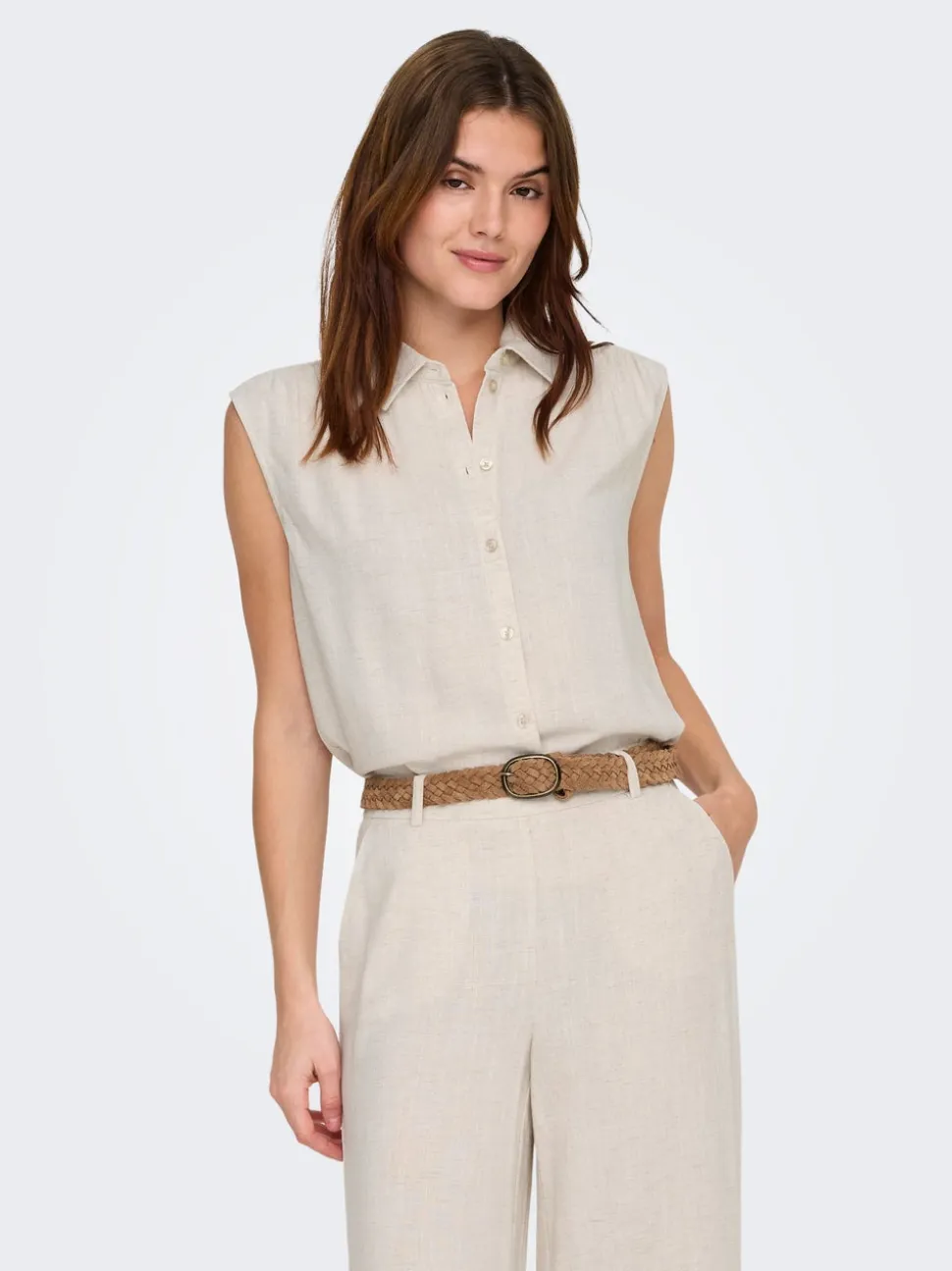 ONLSIESTA Lino Camicia