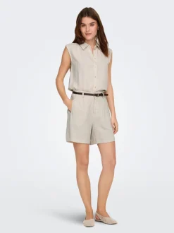 ONLSIESTA Regular Fit Lino Bermuda