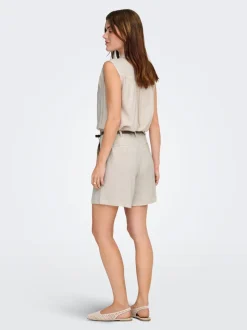 ONLSIESTA Regular Fit Lino Bermuda