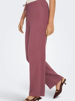 ONLSIESTA Straight Fit Lino Pantaloni