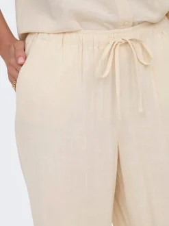 ONLSIESTA Straight Fit Lino Pantaloni