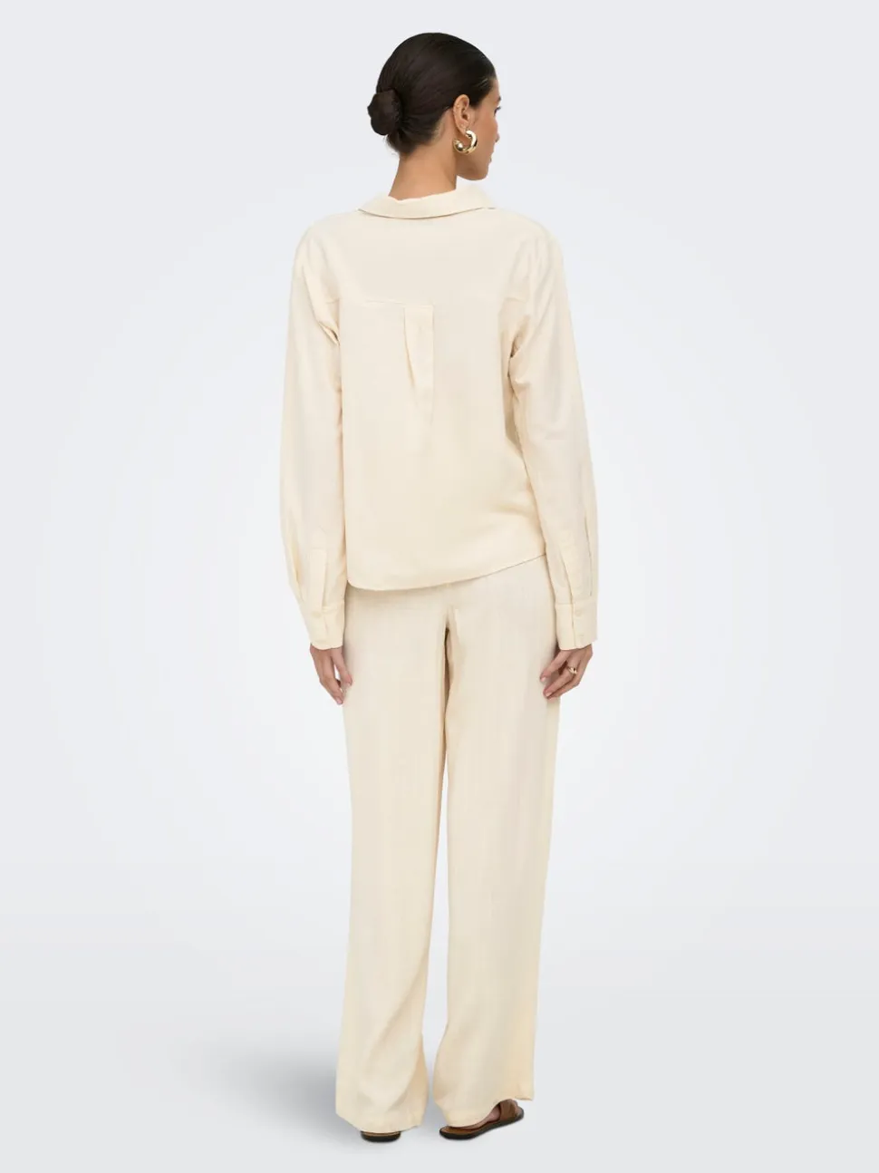 ONLSIESTA Straight Fit Lino Pantaloni