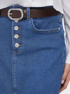 ONLSILJA Gonna in jeans Gonna midi