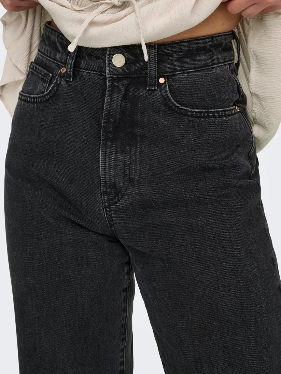 ONLSILJE Vita alta Straight Fit Jeans