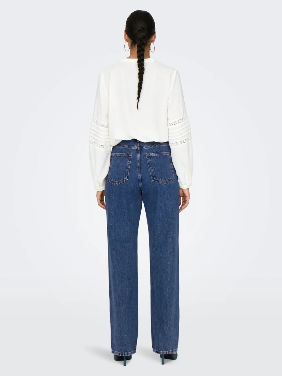 ONLSILJE Vita alta Straight Fit Jeans