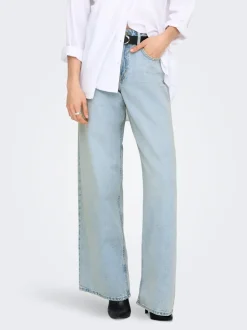 ONLSILKY Vita alta Wide Leg Fit Jeans