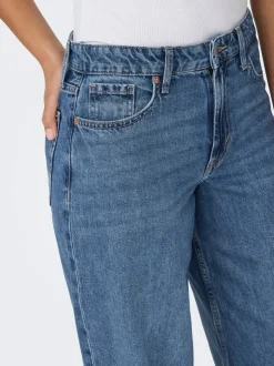 ONLSILKY Vita alta Wide Leg Fit Jeans