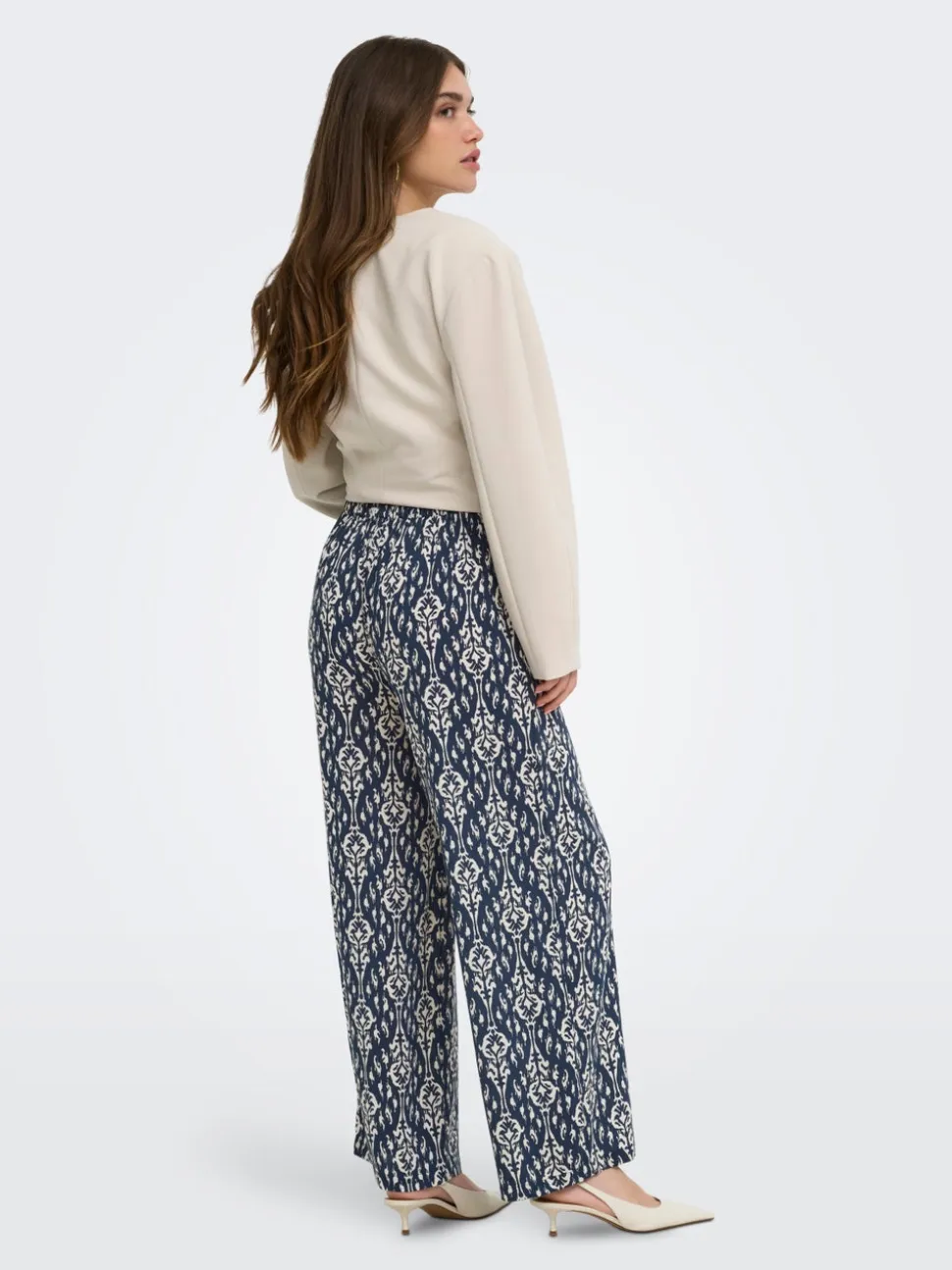 ONLSILVA Regular Fit Pantaloni in maglia