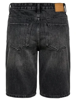 ONLSONNY Vita alta Regular Fit Bermuda in jeans