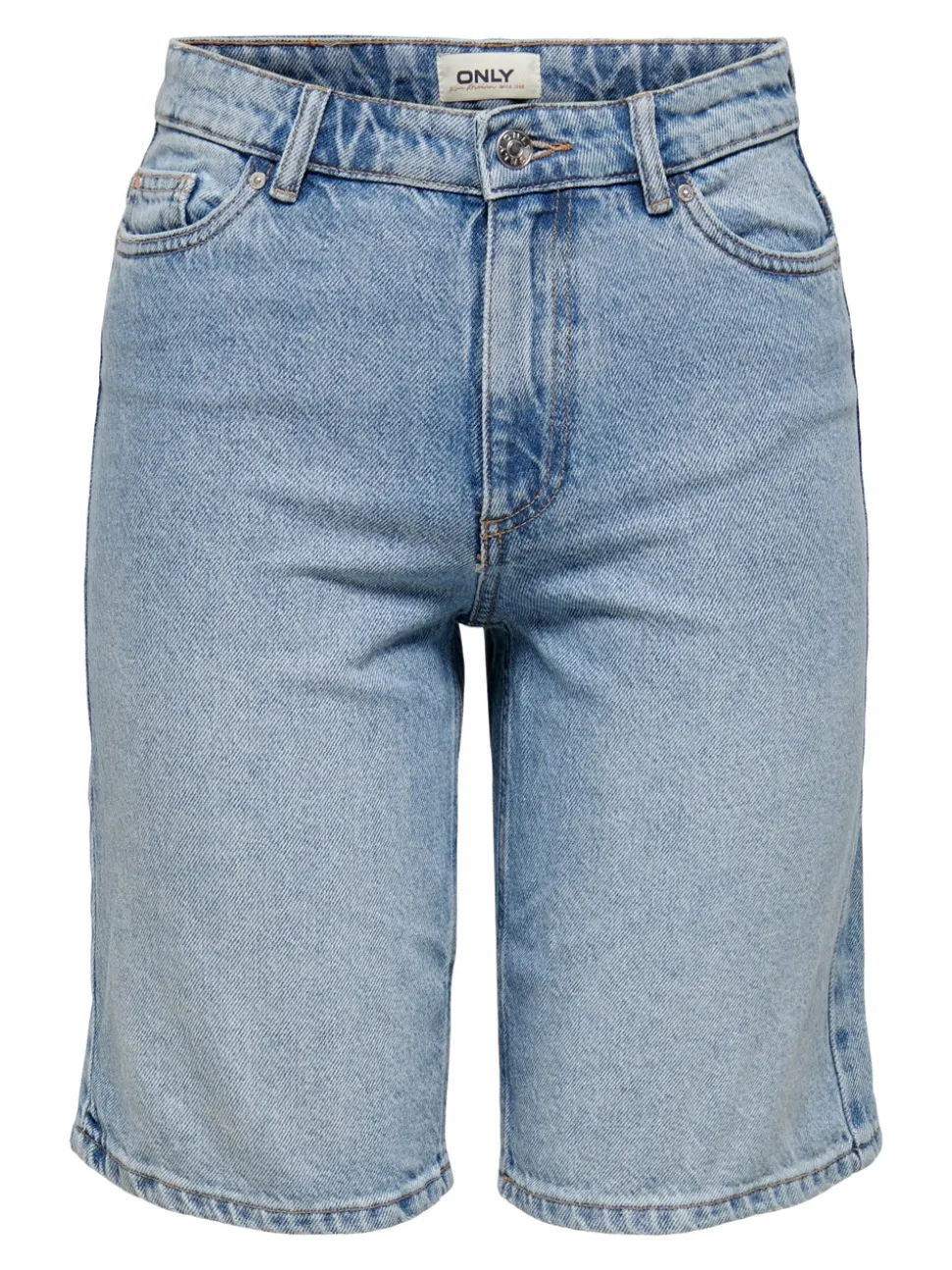 ONLSONNY Vita alta Regular Fit Bermuda in jeans