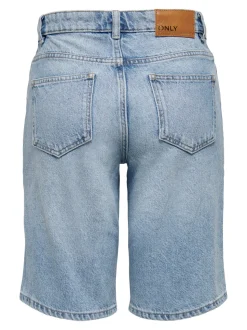 ONLSONNY Vita alta Regular Fit Bermuda in jeans